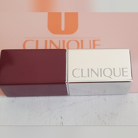 Clinique Pop Lip Colour + Primer In 13 Love Pop Velvet Smooth 8 Hour Color New - Picture 3 of 4